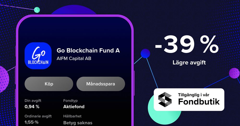 Nyheter - Fond i fokus: Go Blockchain Fund - SAVR