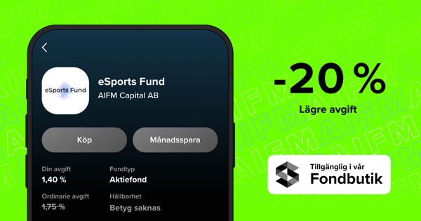 Fond i fokus: AIFM Capital eSports Fund