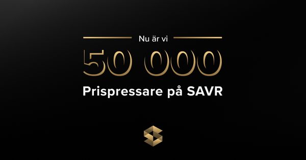 Ny milstolpe: 50,000 sparare